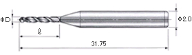 PCB Drill 1.40mm x 10.00mm